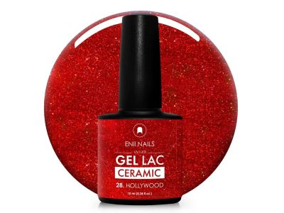 GÉL LAK CERAMIC 28 HOLLYWOOD 10 ML