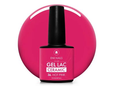 GÉL LAK CERAMIC 36 HOT PINK 10 ML